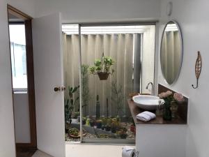 Phòng tắm tại Jardinatta