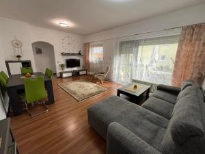 Posezení v ubytování Safran Ferienwohnung