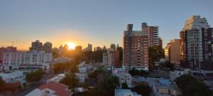 Udsigt til Neuquén eller udsigt til byen taget fra lejligheden