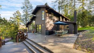 Budova, kde se prázdninový dům nachází