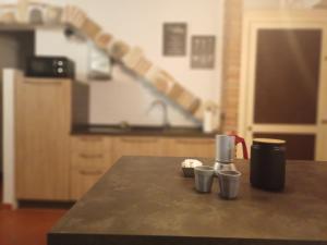 Kuchyň nebo kuchyňský kout v ubytování ACCANTO A MAILA - Appartamento caratteristico Toscano a soli 25 minuti da Firenze + 5 fotografií