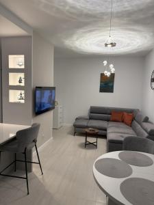 Posezení v ubytování SeaForYou Apartment