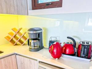 Η κουζίνα ή μικρή κουζίνα στο HOM Depto 4PAX con Parking En cerro Baron