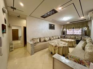 Et opholdsområde på Fes Duplex Guesthouse - Comfort Room Medina