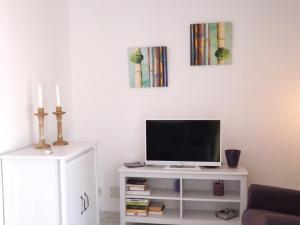 Televiisor ja/või meelelahutuskeskus majutusasutuses Bungalow