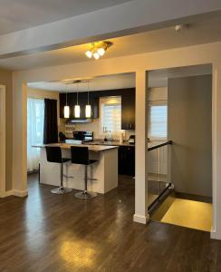 Köök või kööginurk majutusasutuses Cottage de style Loft