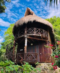 Zahrada ubytování Villas Eco-Románticas Kúuch Ka´anil