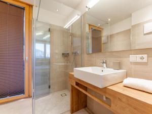 Koupelna v ubytování Residenz Wildkogelbahn Top 4 + 32 fotografií