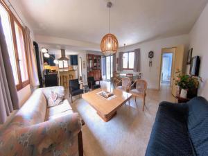 Χώρος καθιστικού στο Relaxing Retreat Near Minerve