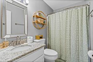 Koupelna v ubytování Palm & Pearl