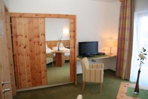 TV o dispositivi per l'intrattenimento presso Hotel Mathiesn