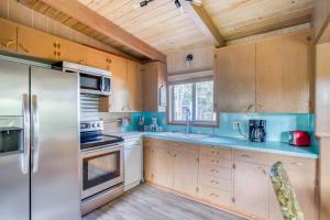 Η κουζίνα ή μικρή κουζίνα στο Casa Tierra del Mar