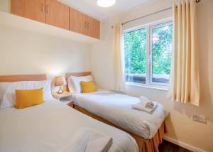 Postel nebo postele na pokoji v ubytování Beautiful Home In Bala, Gwynedd W