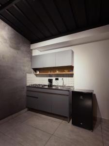 Η κουζίνα ή μικρή κουζίνα στο Macaw Eco Lodge