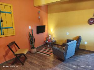 Μια τηλεόραση ή/και κέντρο ψυχαγωγίας στο Chalé Catarina Mendes