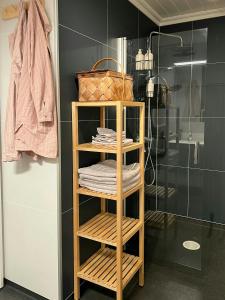 Phòng tắm tại Cabin By Telemark Canal With Private Beach +32 ảnh