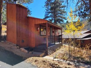 Bygningen som feriehuset ligger i