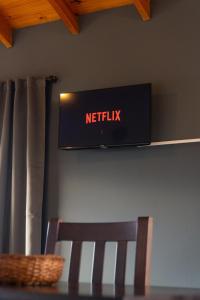 Un televizor și/sau centru de divertisment la Casa del viento