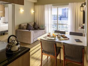 Χώρος καθιστικού στο Mercure Sao Bernardo Do Campo