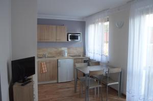 Kuchyňa alebo kuchynka v ubytovaní Apartament Ustrzyki