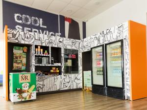 Un certificat, premiu, logo sau alt document afișat la Ibis Budget Lorena - Circuito da Fé