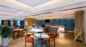 Posezení v ubytování Magnotel Hotel Guangyuan Nanhe Bus Station Beijing Road