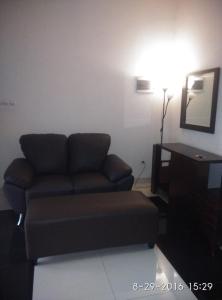 Posezení v ubytování Villa Taribandung