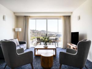 Χώρος καθιστικού στο Peppers Seaport Launceston