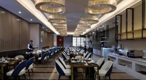 Restaurace v ubytování Venus Royal Hotel Nanning East High-Speed Railway Station