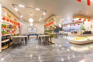 Restaurace v ubytování Borrman Hotel Jining High-tech Huangtun