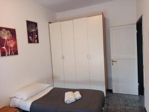 Postel nebo postele na pokoji v ubytování Ivy house