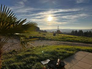 Peisaj natural din apropierea acestui chalet