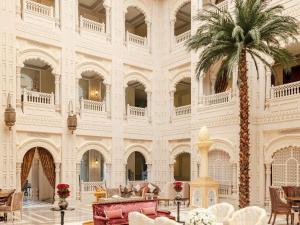 Istumisnurk majutusasutuses Raffles Jaipur