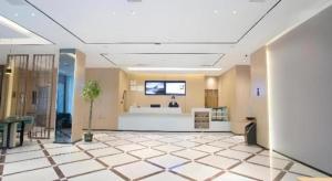 Μια τηλεόραση ή/και κέντρο ψυχαγωγίας στο City Comfort Inn Jiujiang Gongqing Science and Technology College High-speed Railway Station