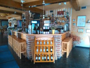 Lounge nebo bar v ubytování Penzion U Madony
