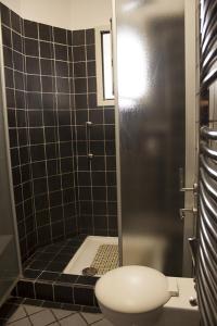 Koupelna v ubytování Hotel Agorà