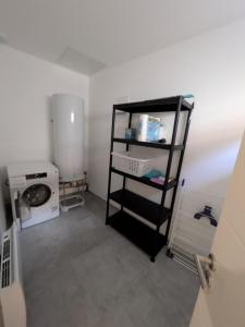 Postel nebo postele na pokoji v ubytování Chambre privée