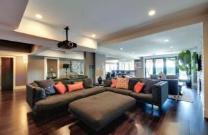 Χώρος καθιστικού στο White Rock Joy Inn