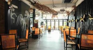 Posezení v ubytování The Happy 8 Retreat @ Kuala Sepetang