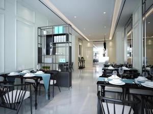 Restaurace v ubytování Xana Hotelle·Heze Railyway Station