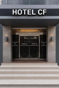The facade or entrance of Hotel CF
