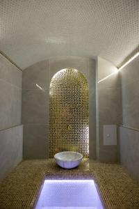 Koupelna v ubytování Lavanda hotel Free Airport Service