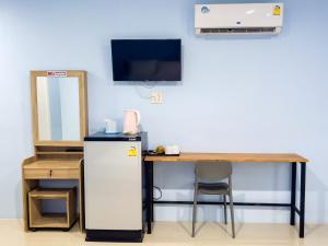 TV a/nebo společenská místnost v ubytování Koh Yao unnrak Resort