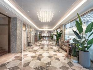 Ο χώρος του λόμπι ή της ρεσεψιόν στο Mercure Xi'an High-tech Zone Center