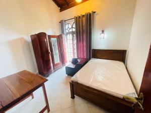 Ένα ή περισσότερα κρεβάτια σε δωμάτιο στο Sunshine villa