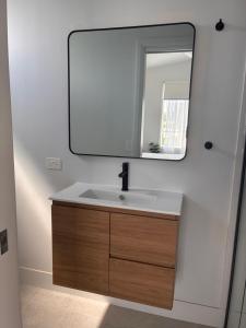 Koupelna v ubytování Sapphire Beach Studio