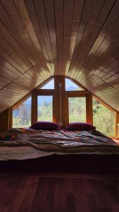 Postel nebo postele na pokoji v ubytování Meet by cooincidence homestay - A place of peace and nature