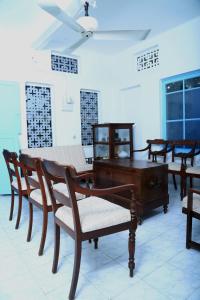 TV a/nebo společenská místnost v ubytování R & B Green Stay