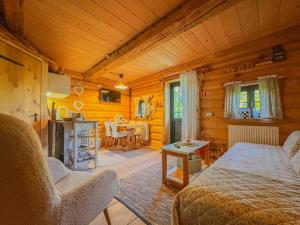 Χώρος καθιστικού στο Chalet Margaretka High Tatras +4 φωτογραφίες