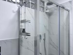 Koupelna v ubytování Sant Alessandro centralissimo Bilocale + 2 fotografie